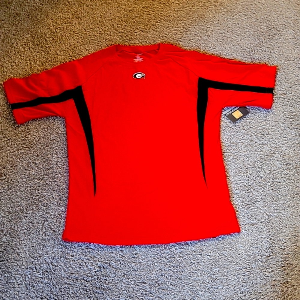 UGA red shirt, Pro Edge, Medium, Red